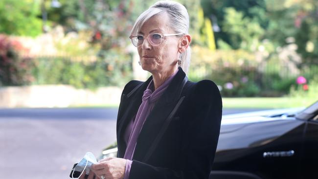 Minister Elise Archer arrives. Swearing in of the new Tasmanian government cabinet at government house Hobart. Picture: Nikki Davis-Jones