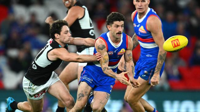 Tom Liberatore sits in rare air for midfielders this year. Picture: Quinn Rooney/Getty Images