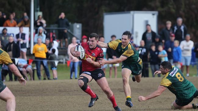 Griffith University Colleges Knights v Surfers Paradise Dolphins faced off in the 2022 GCDRU first grade grand final. Picture: Mike Batterham