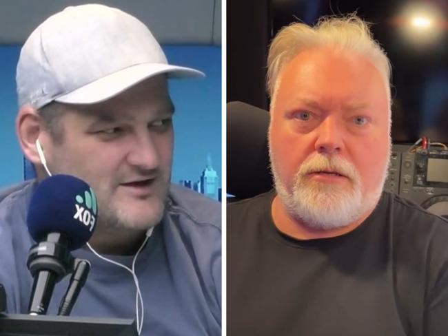 Brendan Fevola and Kyle Sandilands are now radio rivals.