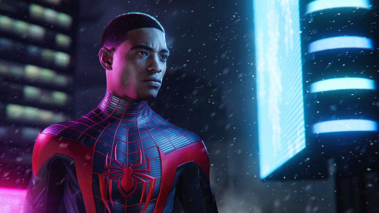 Spider-Man: Miles Morales was one of several day-one launch games when Sony's PlayStation 5 first came out in November 2020. Picture: Sony Interactiive Entertainment