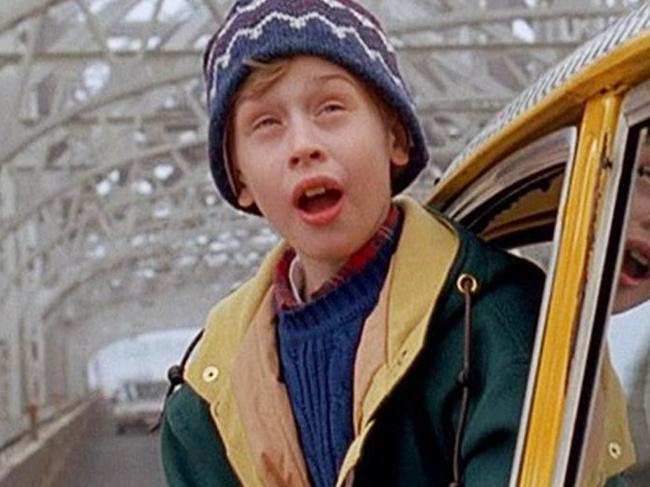 FOR REVIEW AND PREVIEW PURPOSES ONLY. Macaulay Culkin in a scene from the movie Home Alone 2: Lost in New York. Supplied by Fox Home Entertainment.