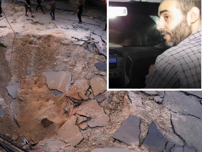 Hamas's top leader in Gaza Mohammed Sinwar, and the site of an Israeli army airstrike on the European Hospital in Khan Younis, Gaza Strip, that the military is optimistic has killed him. Main picture: AP Photo