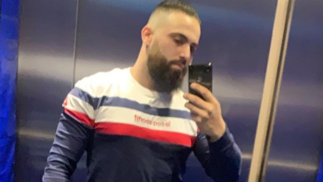 Harry Koupparis, 29, is an alleged Comanchero bikie associate charged with supplying a commercial quantity of cocaine in Arncliffe in March 2020.