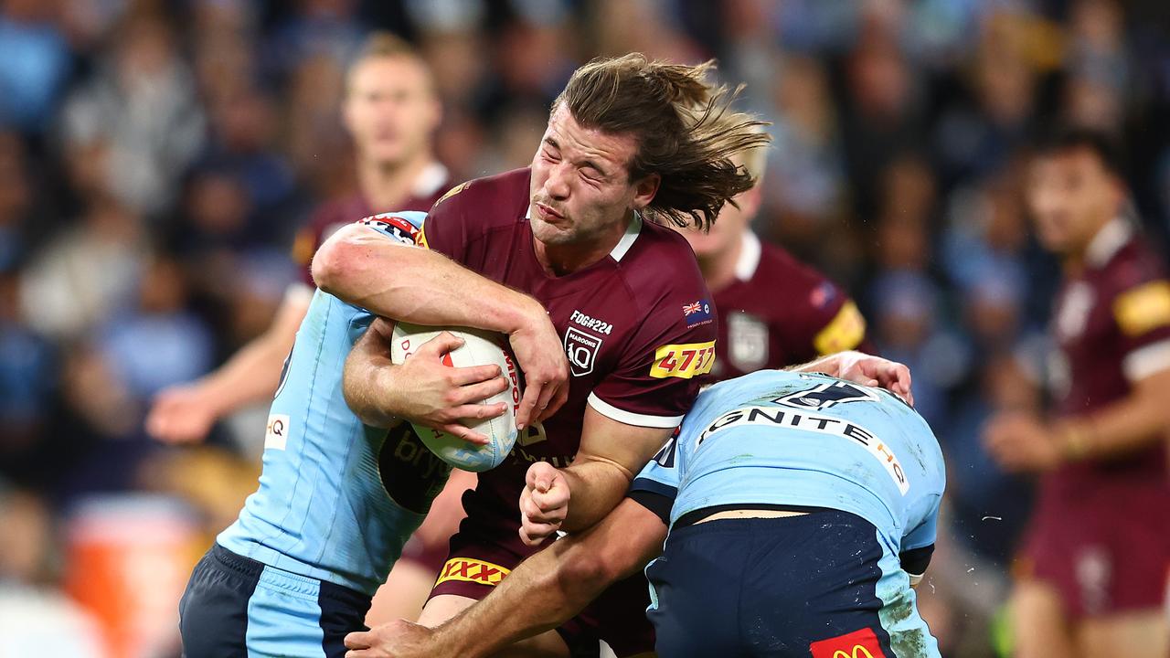 Deserves it just for the hair. Photo by Chris Hyde/Getty Images