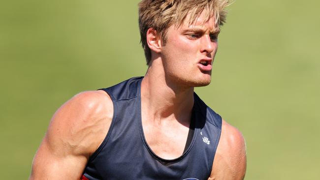 Ex-Giant Jackson Hately should get a more prominent midfield role at the Crows.