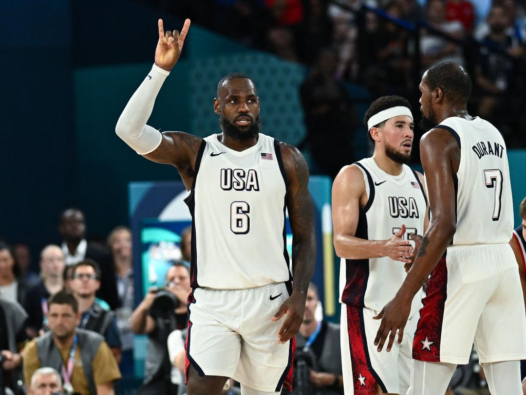 The USA team is full of the NBA’s biggest stars. Picture: AFP