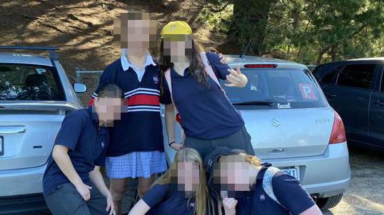 Wonthaggi Secondary College students claim they were kicked off campus after a gender uniform swap. Picture: Supplied