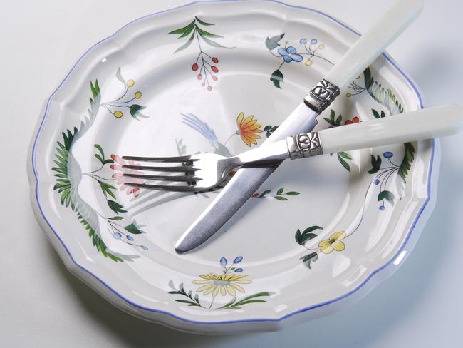 The size of your plate can have an impact on portion sizes.