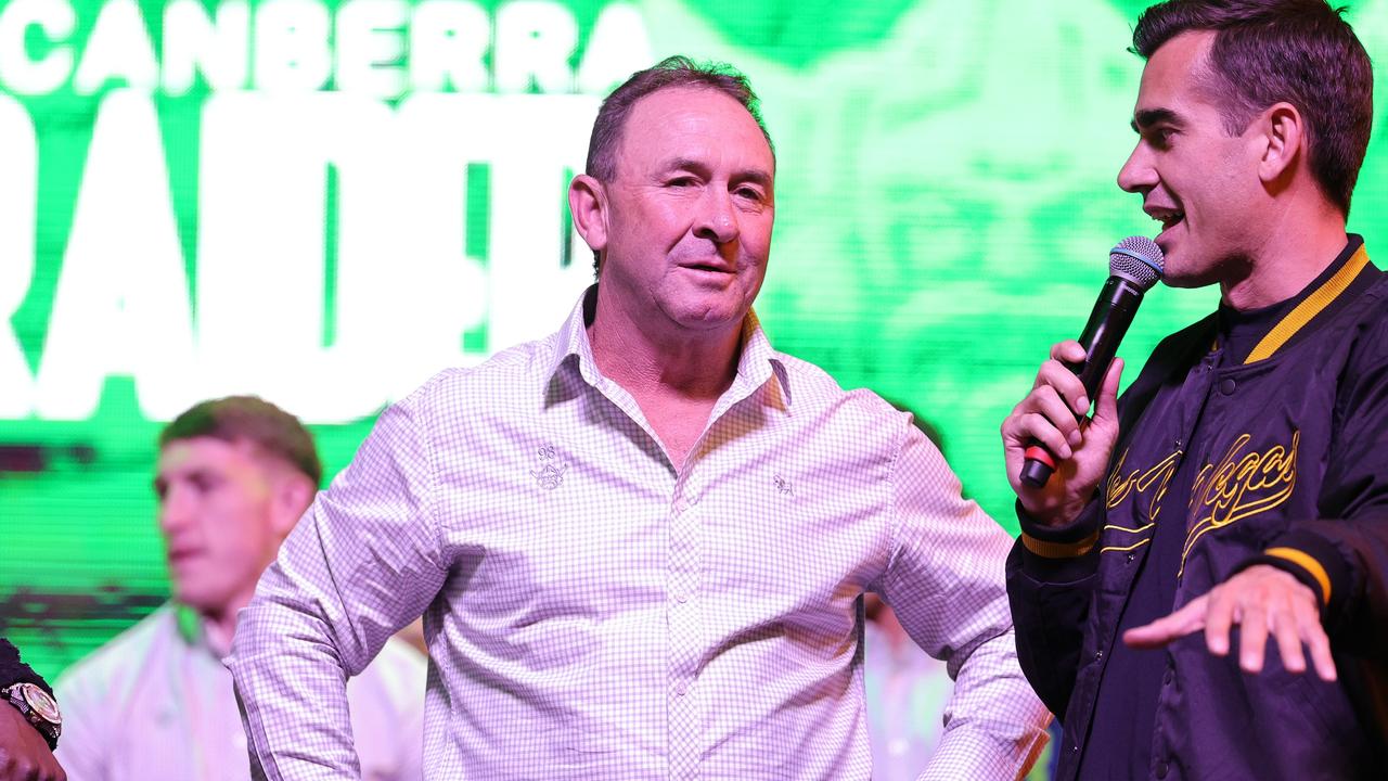 Ricky Stuart during an NRL fan in Las Vegas, Nevada. (Photo by Ethan Miller/Getty Images)