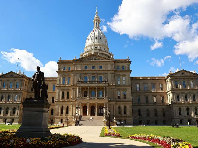 The Michigan State Capitol building. Picture: AFP