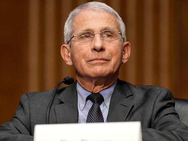 Dr. Anthony Fauci was considered by many Americans as the voice of reason during the pandemic. Picture: Greg Nash / POOL / AFP