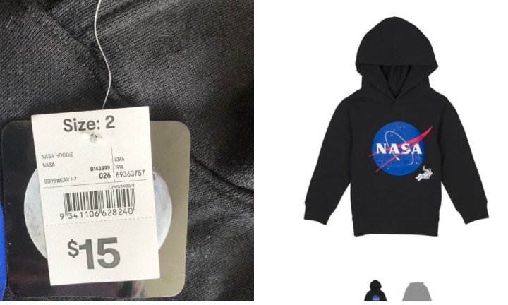 boys nasa jumper