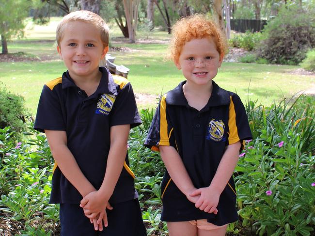 MY FIRST YEAR 2024: Kindon State School Prep students Reggie and Paula.