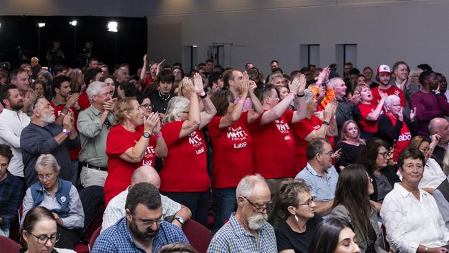 2024 Tasmanian State Election Labor Supporters Tally Room. PIcture: Caroline Tan