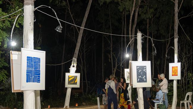 Gapan Gallery at day one of Garma Festival on Friday August 2023. Picture: Pema Tamang Pakhrin