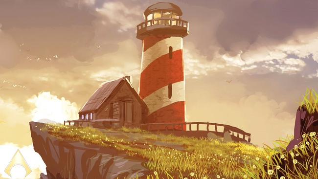 Curry lighthouse from DC Comics' Aquaman.