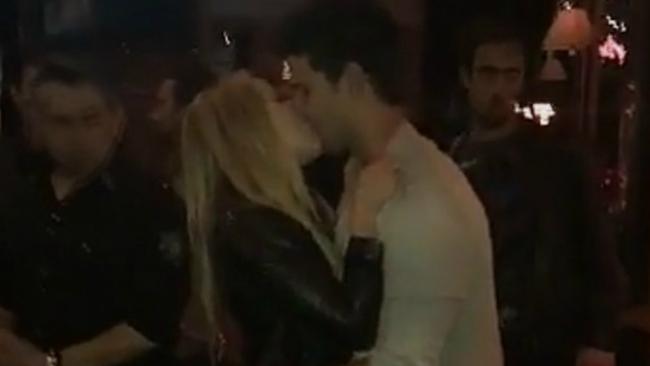 Taylor Lautner and Billie Lourd caught kissing in West Hollywood.