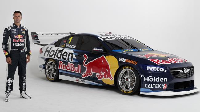 Jamie Whincup has re-signed with Red Bull Holden Racing Team.