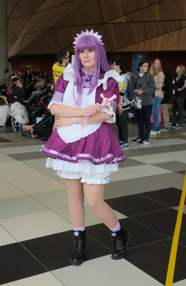 Zakuro (Mara) at the 2024 PAX Aus Convention at the Melbourne Convention and Exhibition Centre. Picture: Gemma Scerri