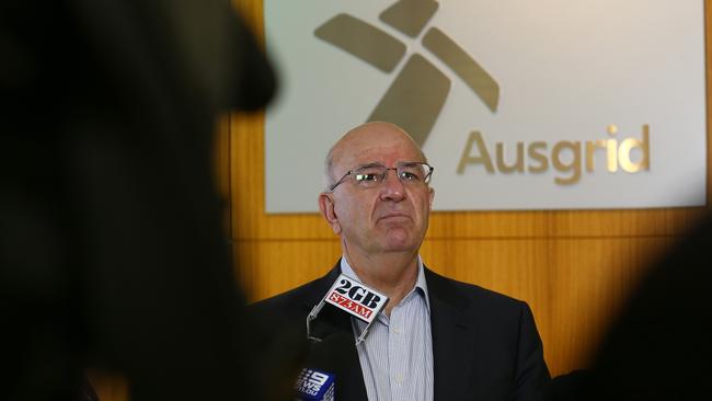 Ausgrid CEO Richard Gross at the company’s Sydney headquarters.