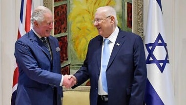 Then Prince Charles meets Reuven Rivlin in Israel in 2020.