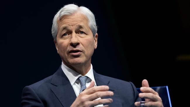 JPMorgan Chase &amp; Co CEO Jamie Dimon. Picture: AFP