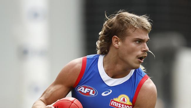 Bailey Smith opens up on how he has turned his life around. Picture: Daniel Pockett/AFL Photos/via Getty Images