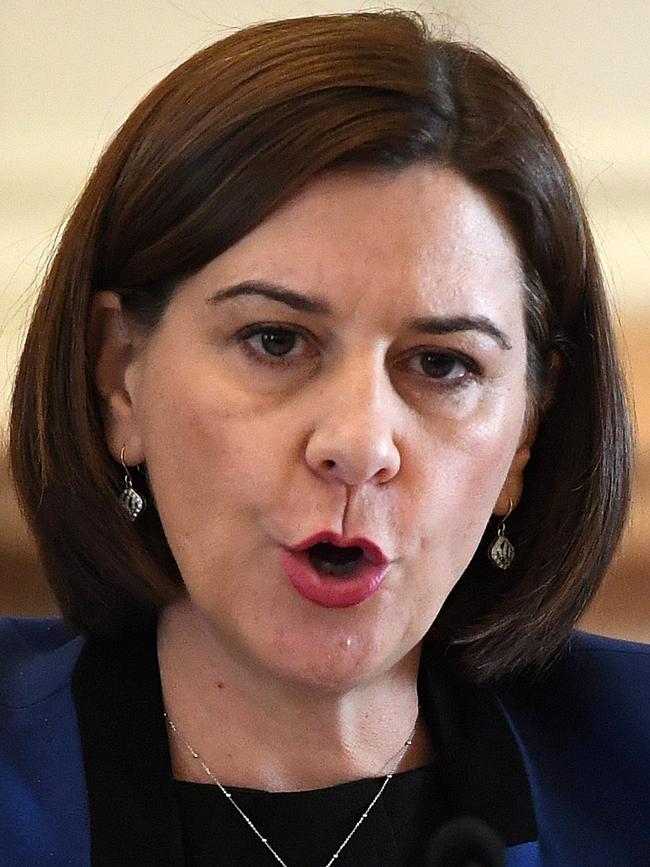 Opposition Leader Deb Frecklington. Picture: AAP/Dave Hunt