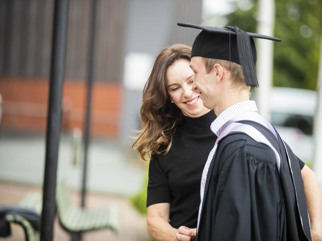 UTAS graduations. School of College of Health and Medicine Graduate Research. Picture: RICHARD JUPE