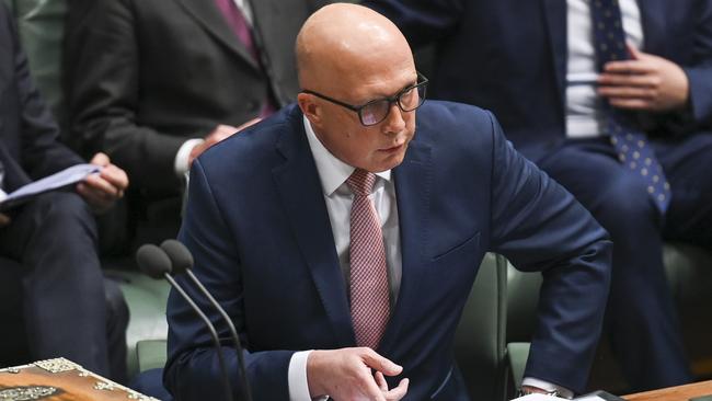 Peter Dutton. Picture: NCA NewsWire / Martin Ollman