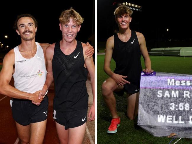 Sam Ruthe is the youngest person to run a sub 4-minute mile.