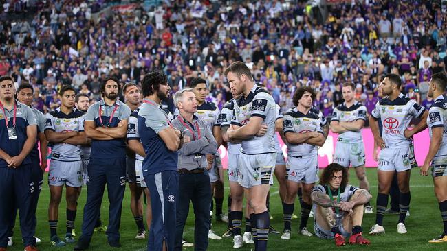 Grand final defeat in 2017 was tough to take for the Cowboys.