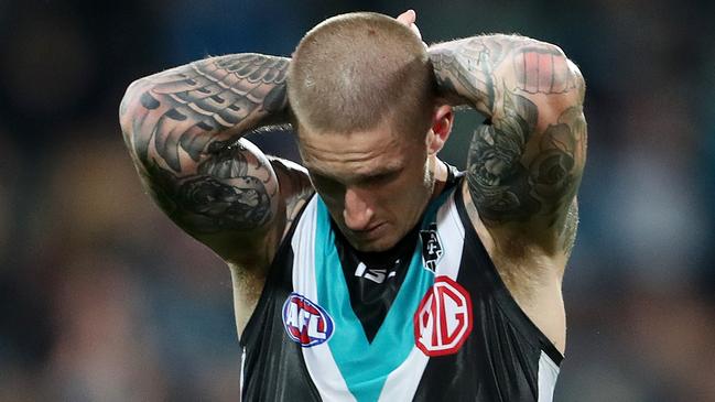 Hamish Hartlett was devastated post game. Picture: Sarah Reed