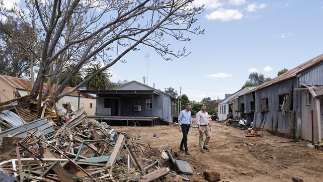 Eugowra following the floods. Picture: Jenny Evans/Getty Images