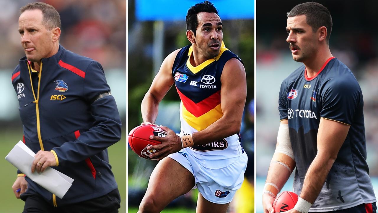 Adelaide is clinging onto eighth spot on the ladder but is in the midst of a form slump and could miss finals for a second straight season.