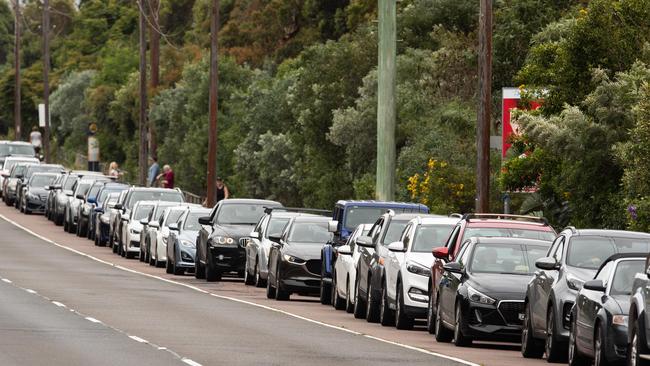 “Tourism testing” has been blamed for overwhelming Covid testing clinics across NSW.