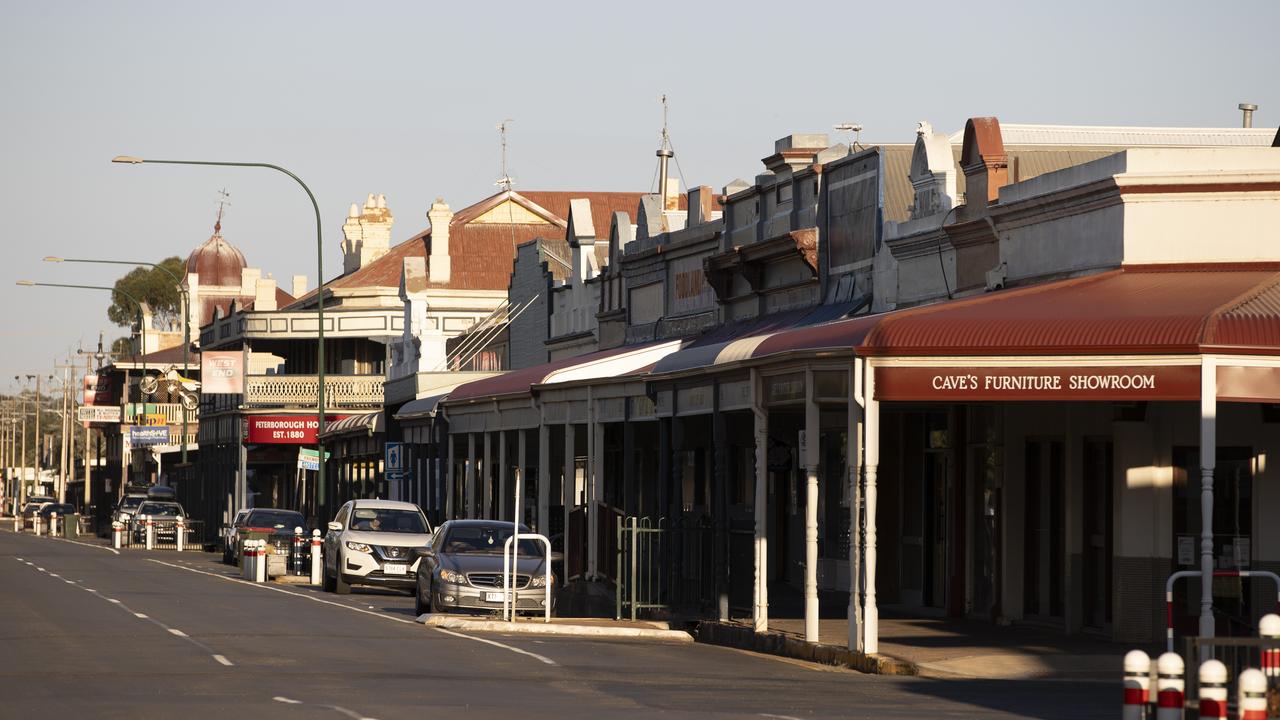 The main Street of Peterborough. Picture: Brett Hartwig