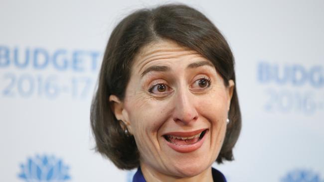 NSW Treasurer Gladys Berejiklian has delivered a record surplus but was under fire for not doing enough to address housing affordability.