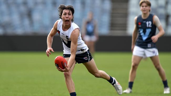 Oliver Hollands is the brother of Gold Coast midfielder Elijah Hollands. Picture: Getty Images