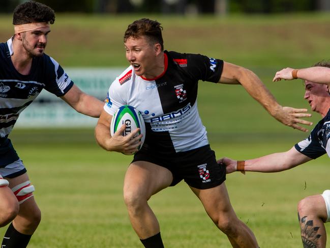 Darwin Rugby Union Round 9: Casuarina Cougars v University Pirates.Picture: Che Chorley