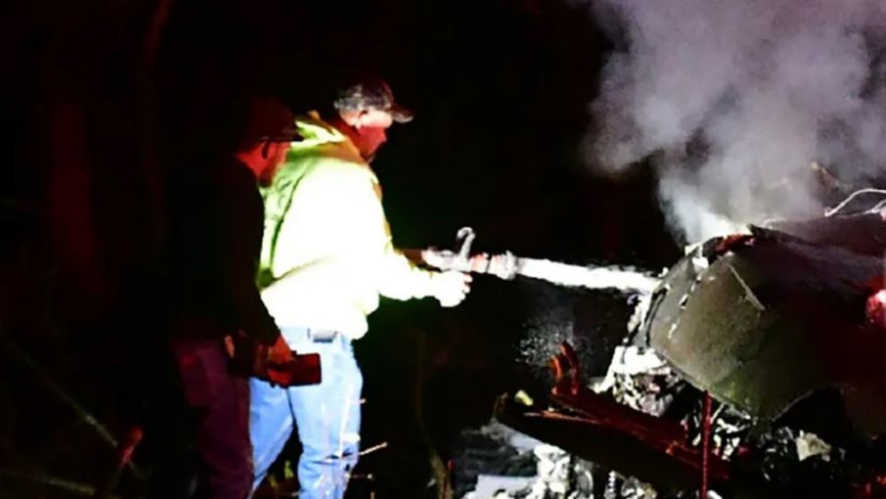Gov. Andy Beshear said multiple victims are expected to be deceased following a helicopter crash in Kentucky on March 29, 2023. (WKDZ Radio, Cadiz KY)