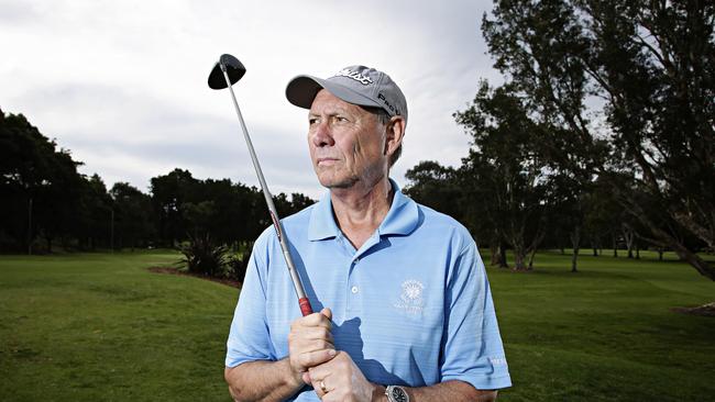 Warringah golf president Scott Campbell. Picture: Adam Yip/ The Manly Daily