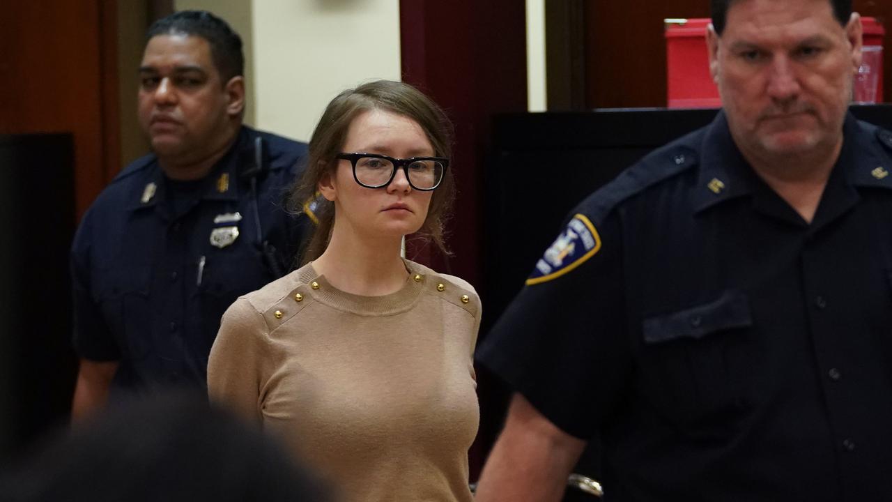 Anna Sorokin, pictured in court in 2019, is being deported from the US. Picture: Timothy A Clary/AFP