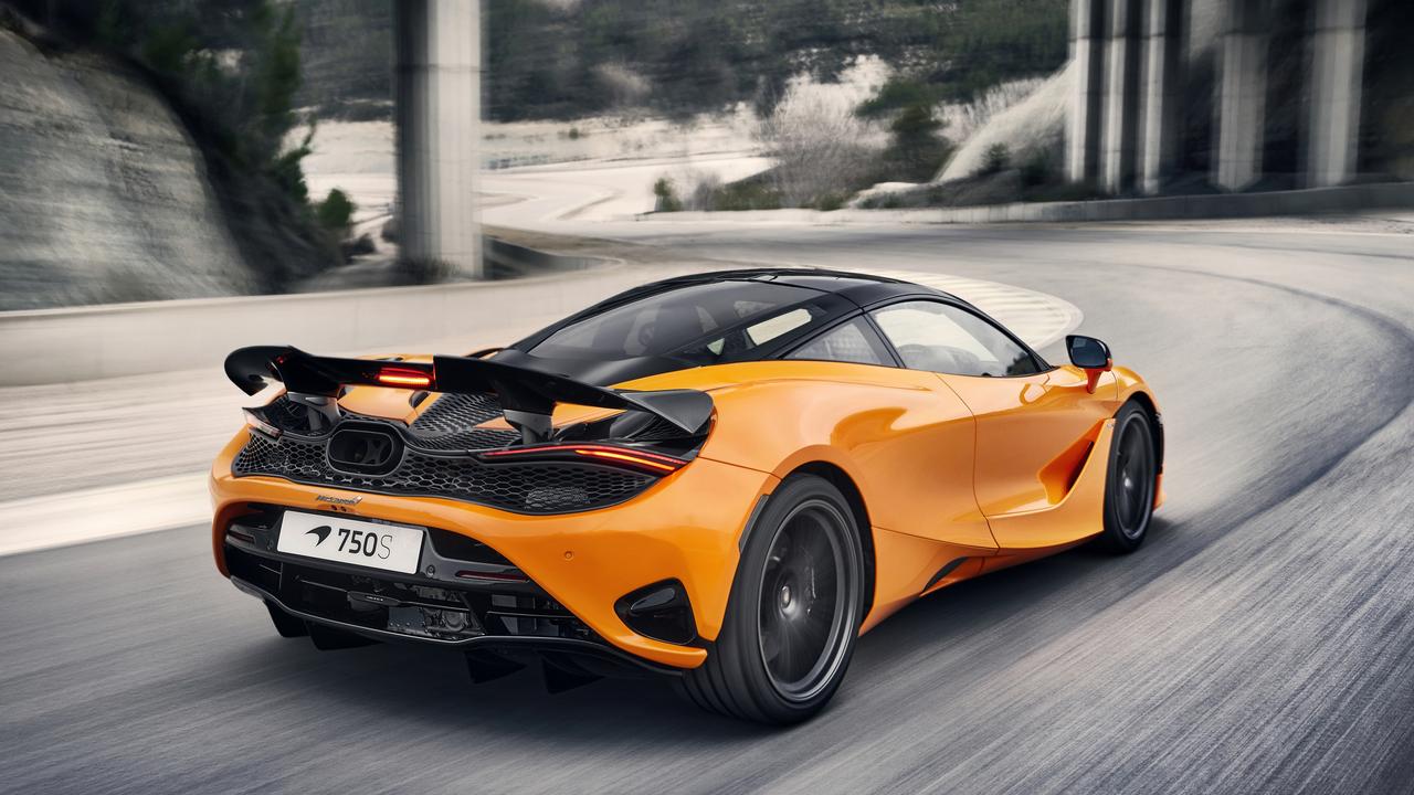 2023 McLaren 750S Spider.