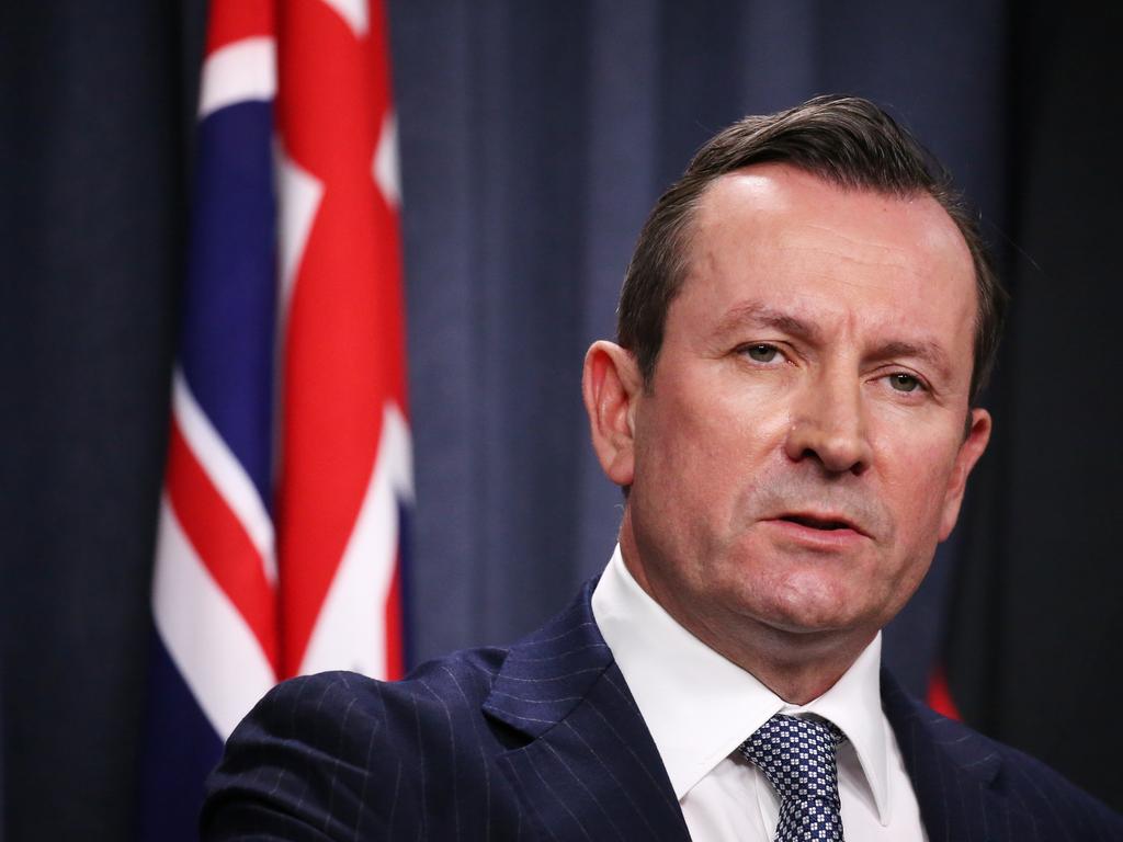 WA Premier Mark McGowan on Monday said he was ‘confident’ the state would win the High Court challenge. Picture: Jackson Flindell