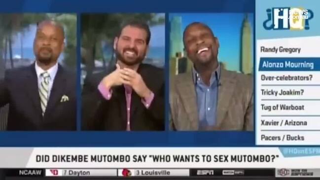 Mutombo's iconic nightclub line: 'Who wants to sex Mutombo?'