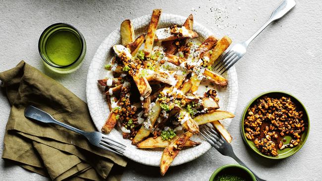 Fully loaded. Yotam Ottolenghi’s loaded fries.