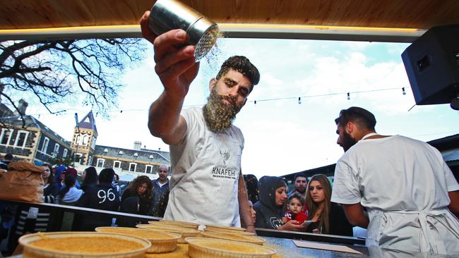 4: Knafeh Bakery: A former shipping container has been transformed into a mobile bakery to spread the love of this Middle Eastern dessert across Sydney. It’s a cheese-filled pastry soaked in sugary syrup and can include rose or orange blossom water and pistachios.