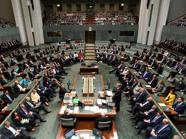 Treasurer Josh Frydenberg has focused on tax cuts for middle income earners and $100 billion to be spent on infrastructure as well as increased spending on health, mental health, aged care and skills. Picture: Getty Images